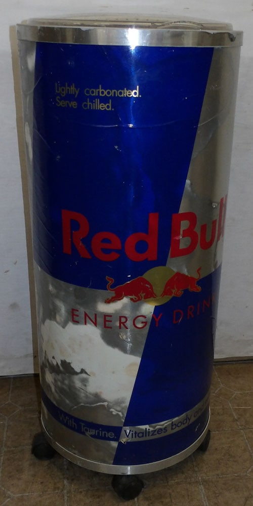 Modern Red Bull Advertising Drink Cooler (1 of 5)