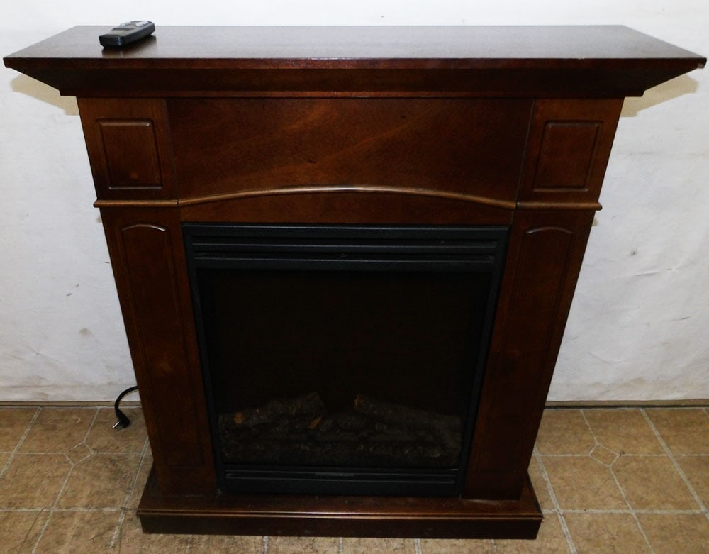 Mahogany Case Muskoka Electric Heater (1 of 5)