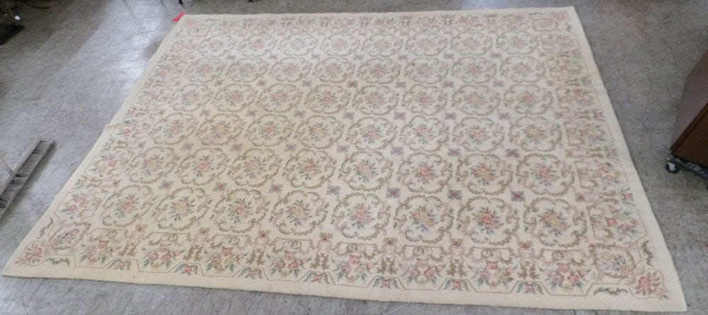 7' 6" x 9' 7" Antique Hook Rug (1 of 4)