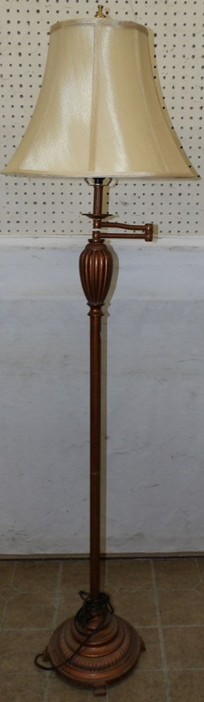 Painted Metal Floor Lamp (1 of 3)