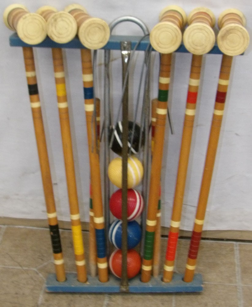 Vintage Croquet Set (1 of 3)