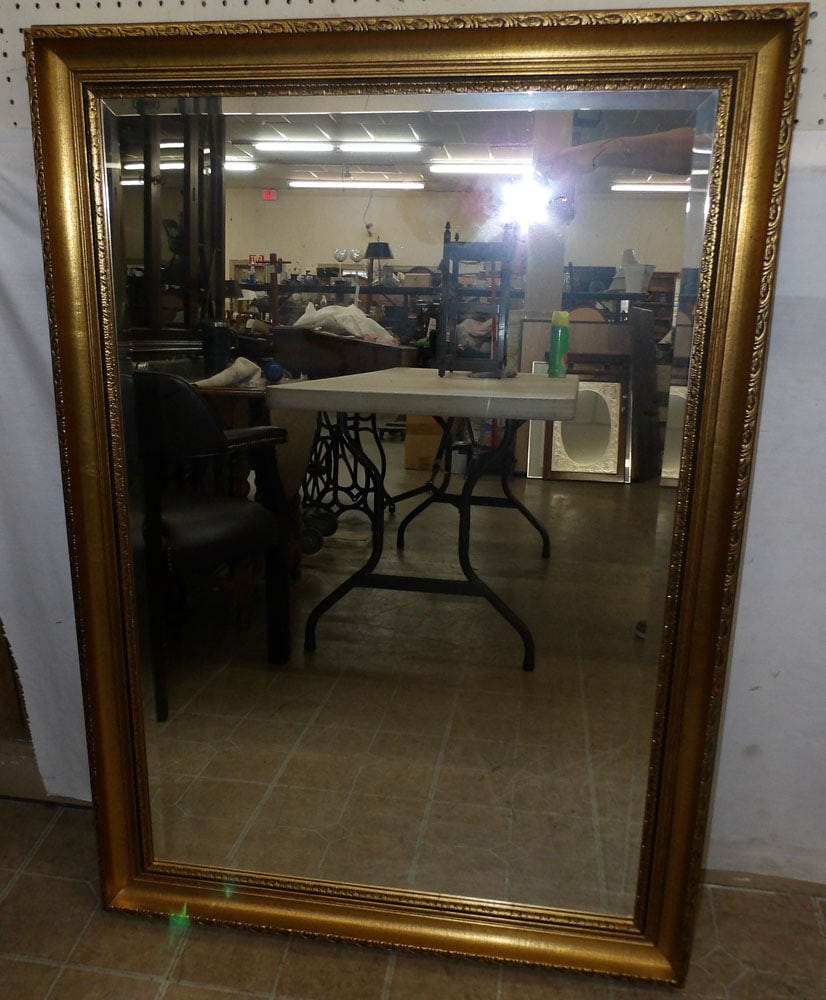 gilded frame bevel mirror (1 of 3)