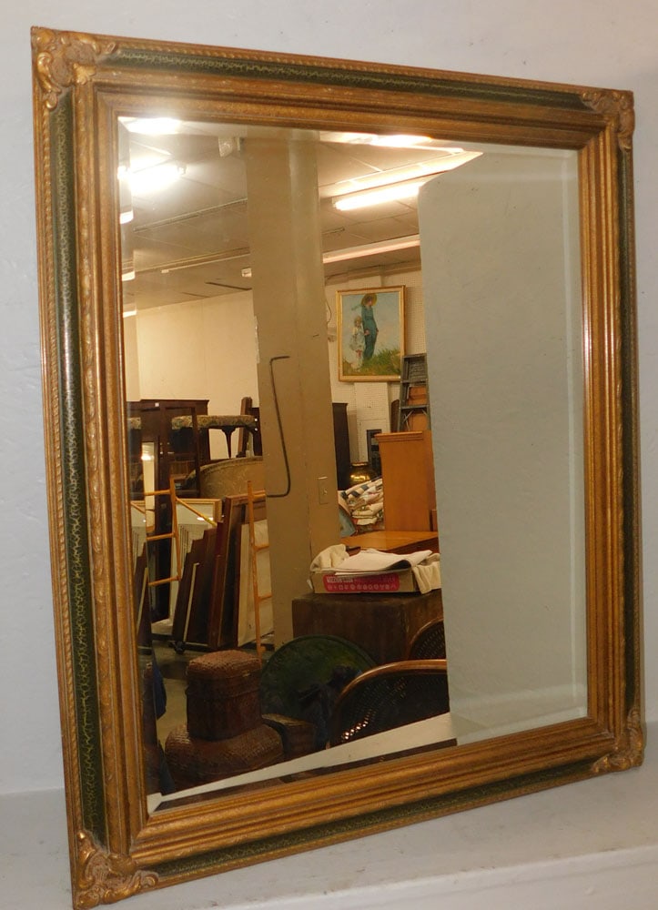 gilded frame bevel mirror (1 of 3)