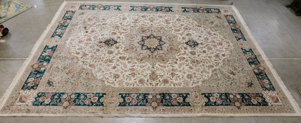 10 ' 1" by 14' 4" handmade oriental rug (1 of 7)