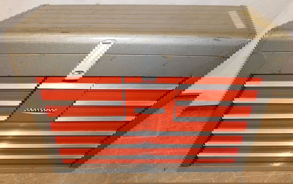 Craftsman Tool Box With Contents Auction