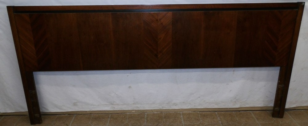 Mid Century Modern Walnut King Size Headboard by Lane (1 of 3)