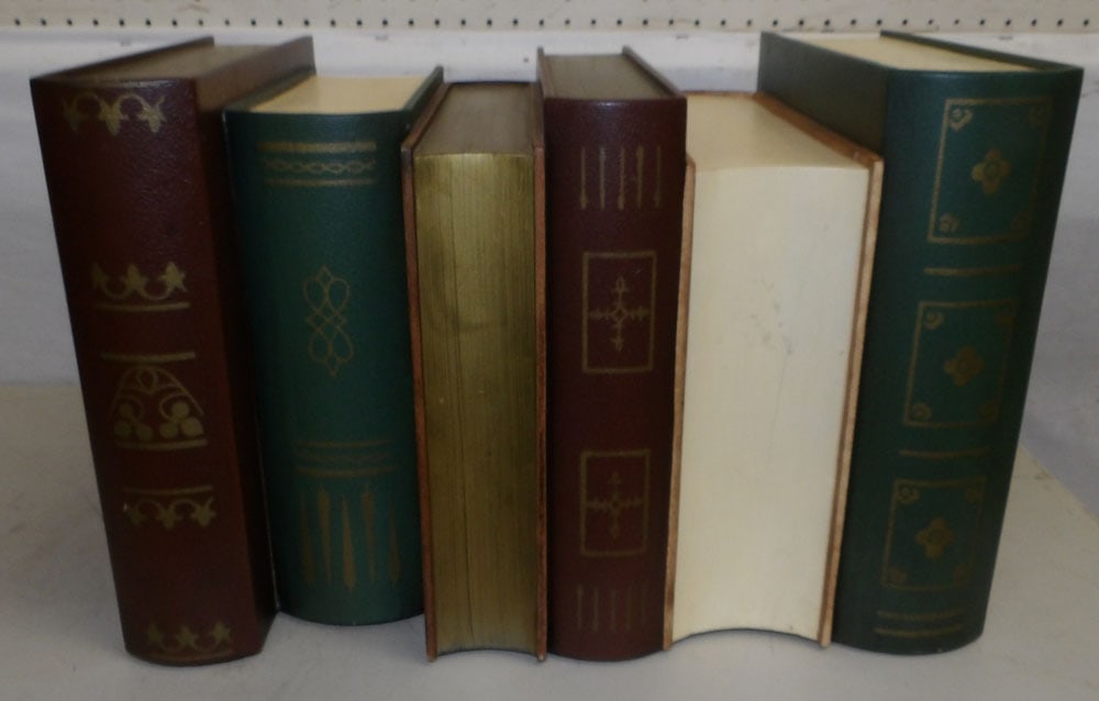 Painted Faux Book Stand (1 of 6)