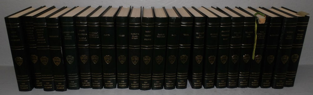 23 Volumes of The Harvard Classics Decorative Books (1 of 7)