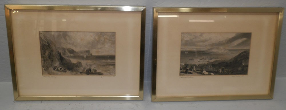 Two Framed Black & White Engravings Pencil Signed (1 of 4)