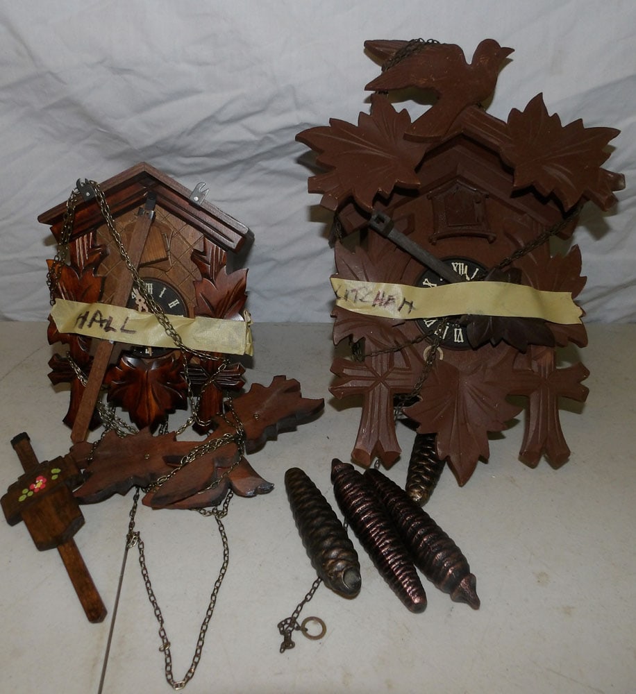 Two Cuckoo Clocks (1 of 3)
