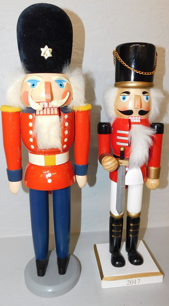 Two Painted Wood Nutcrackers (1 of 4)
