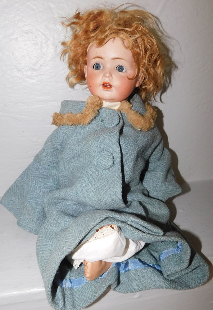 Antique German Bisque Head Doll (1 of 3)