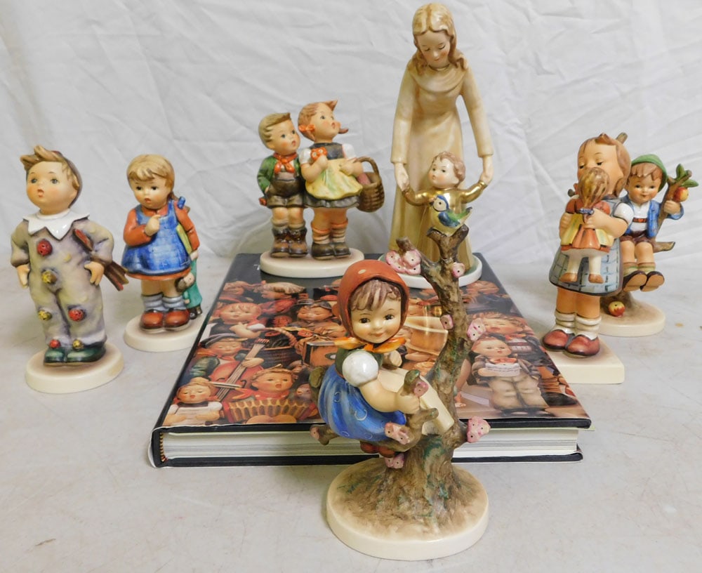 Seven Hummel Figurines & Collectors Book (1 of 6)
