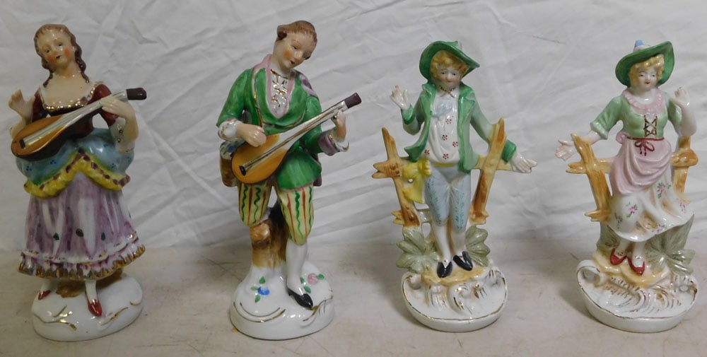 Four Porcelain Figurines, Occupied Japan (1 of 4)