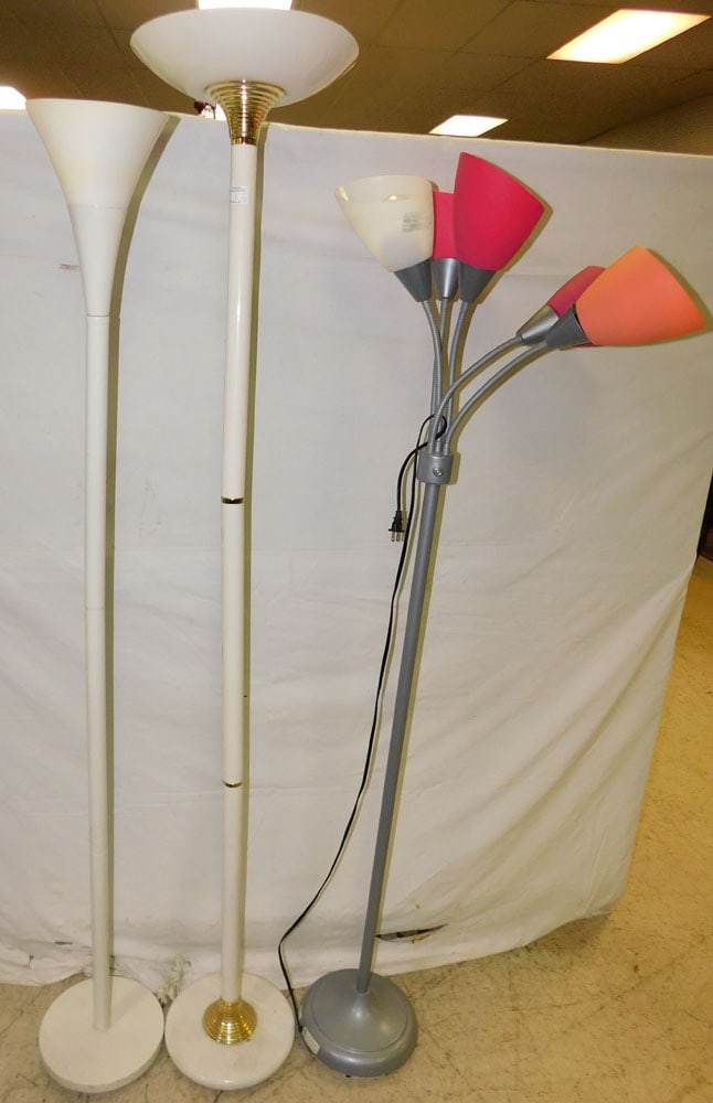Three Modern Floor Lamps (1 of 1)