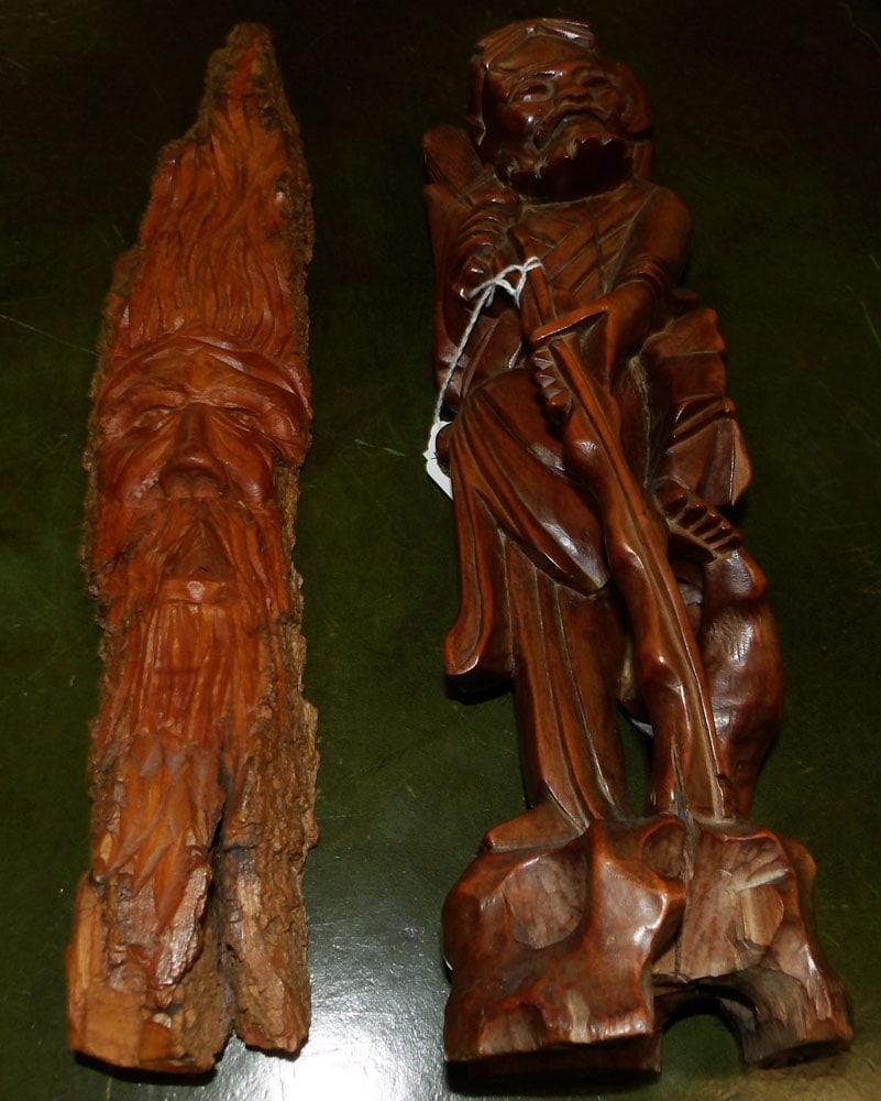 Two Wood Carvings (1 of 2)