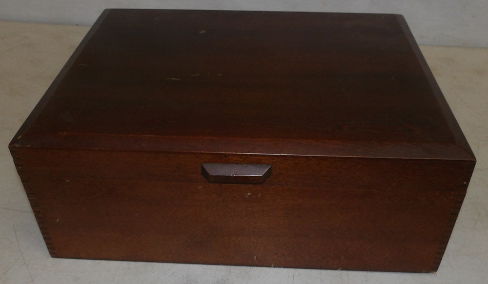 Mahogany Flatware Box (1 of 4)