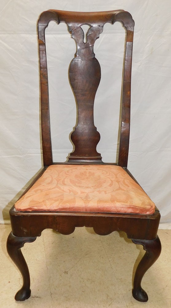 19th Century Walnut Side Chair (1 of 3)