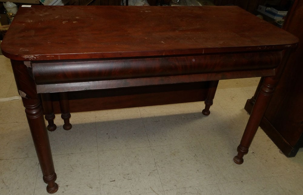 19th Century Cherry Drop Leaf Console (1 of 2)