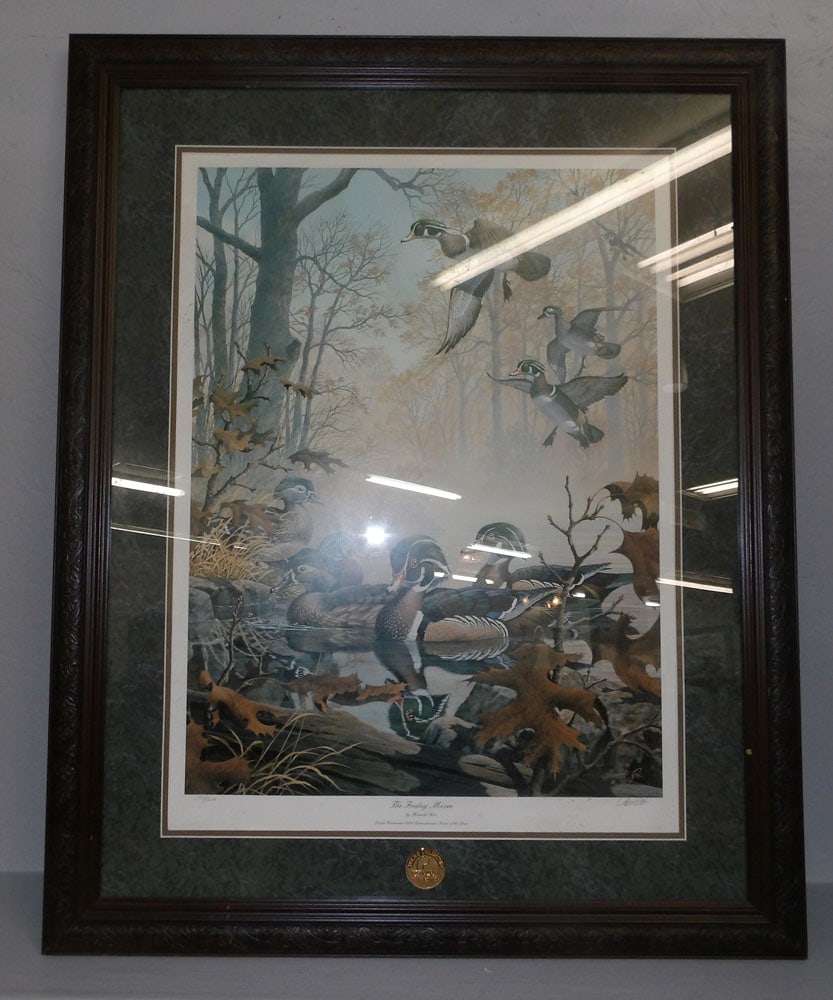 Framed Duck Print (1 of 2)