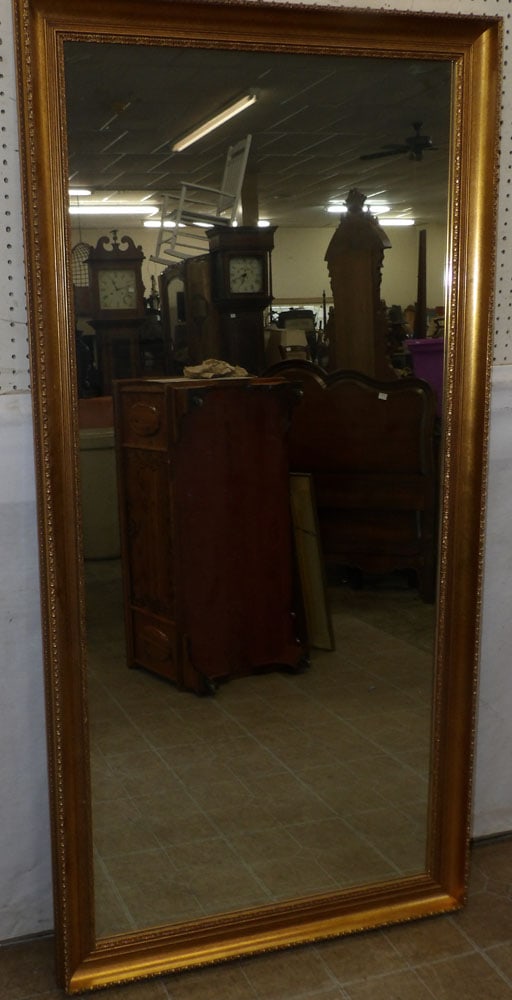 Large Gilded Frame Mirror (1 of 3)