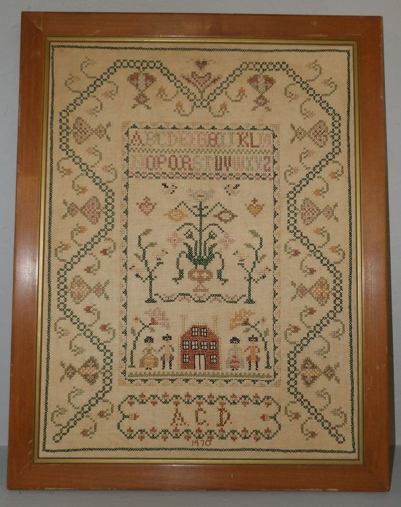 Framed Cross Stitch Needlework (1 of 4)