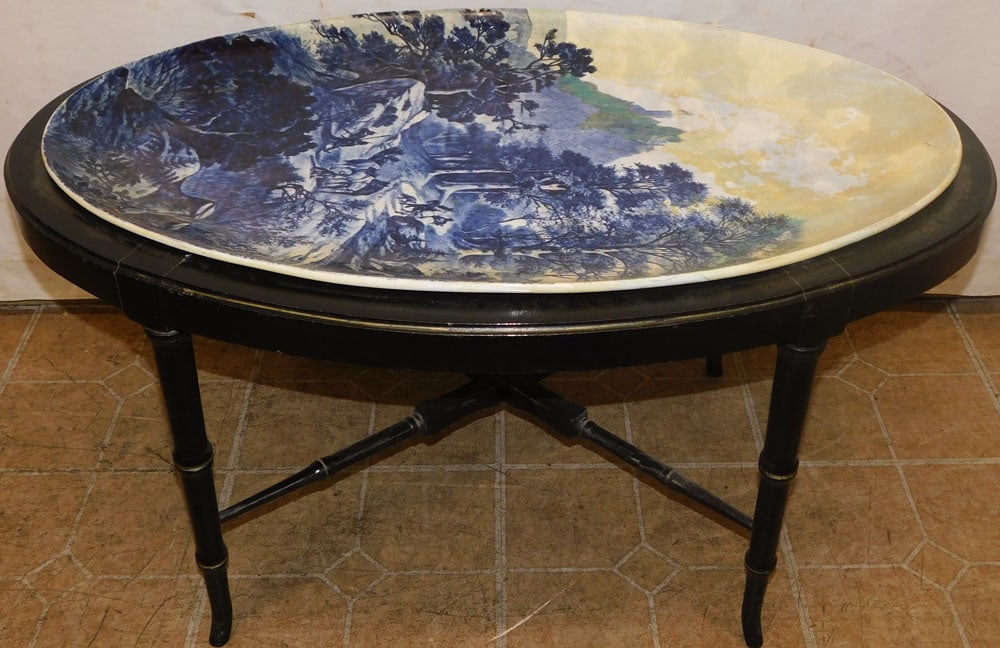 Restored Delft Tray Top Tea Table (1 of 5)