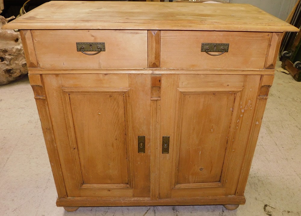 antique scrub pine cabinet (1 of 6)