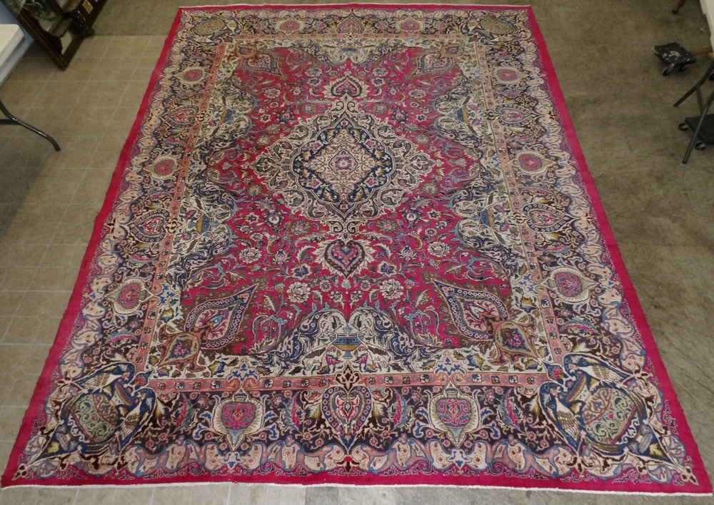 9' 4" x 12' 5" handmade oriental rug (1 of 1)