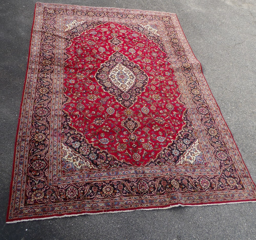 13' x 9' 5" handmade oriental rug (1 of 5)