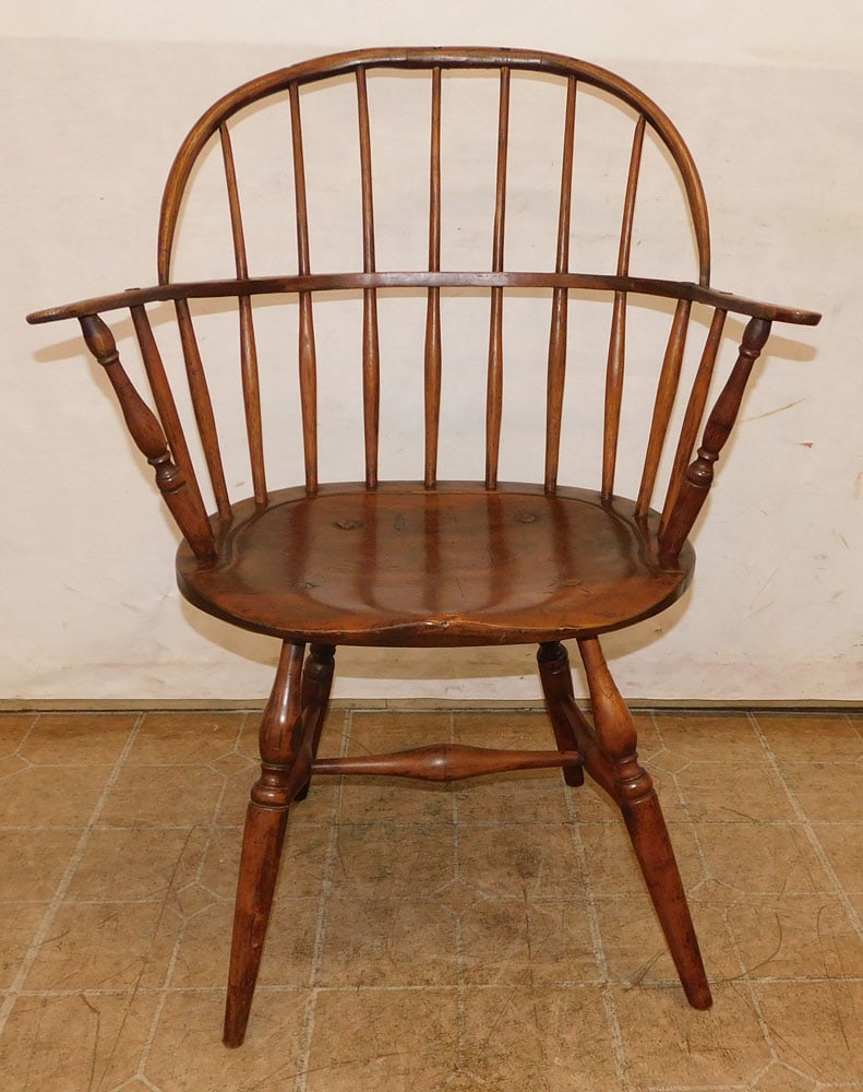 19th century new England Windsor arm chair (1 of 6)