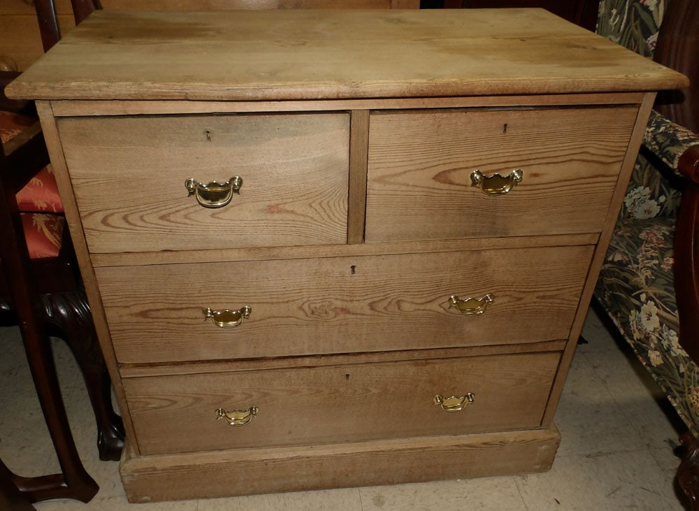 scrub pine two over two drawer chest (1 of 5)