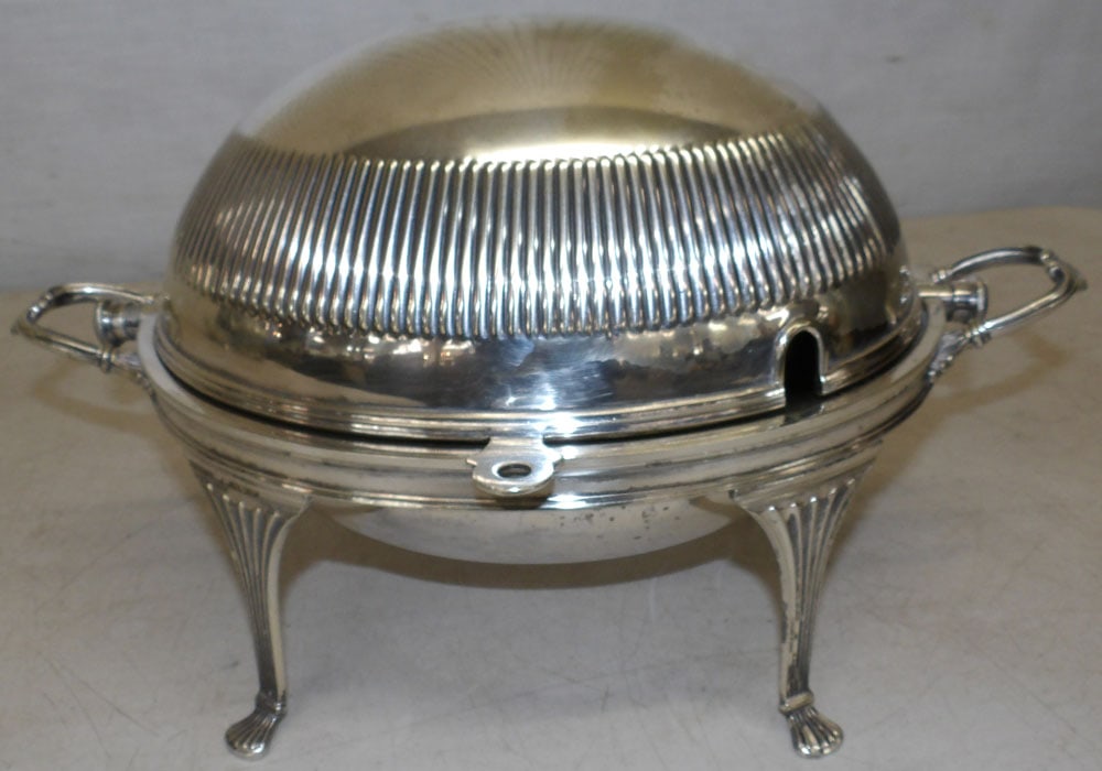 silver plated bun warmer (1 of 6)
