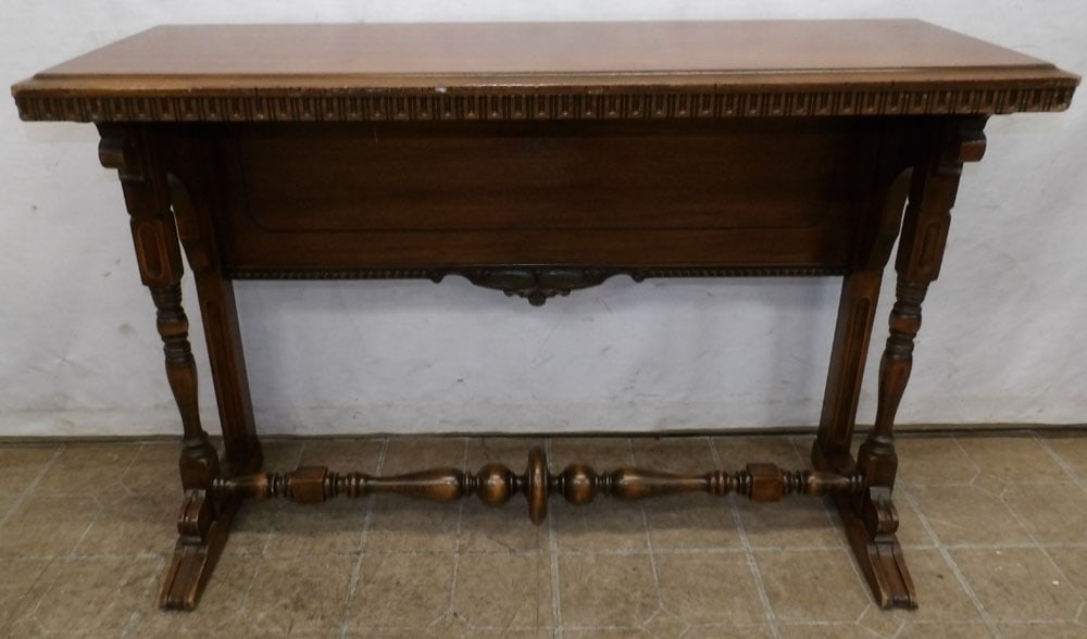 antique walnut console (1 of 3)