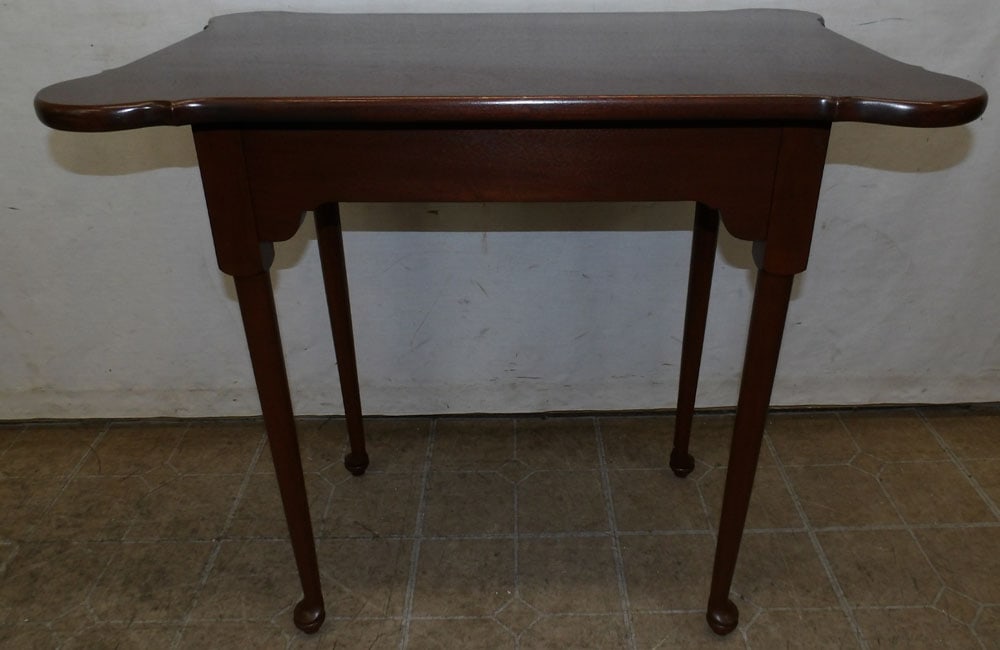 mahogany bench made tea table (1 of 4)