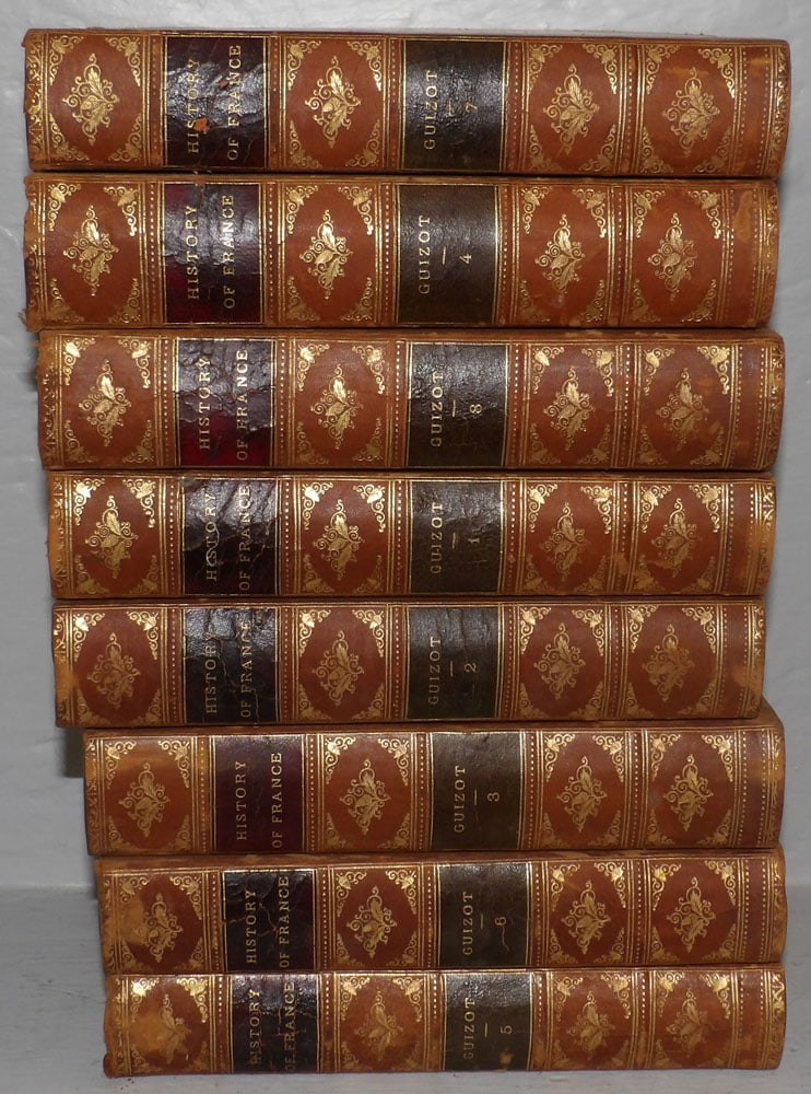 8 antique leather bound books by N.Y Lovell Coryell & company (1 of 6)