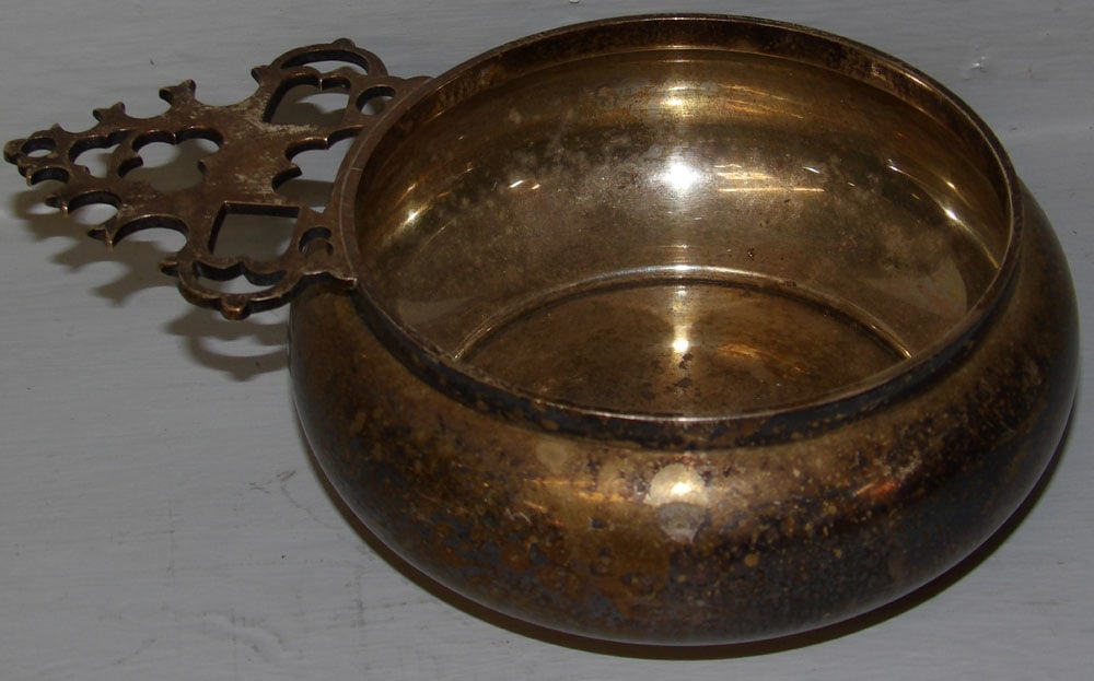 Sterling Black Starr & Frost Porringer. 7.8 t oz: Sterling Black Starr & Frost Porringer. 7.8 t oz.
