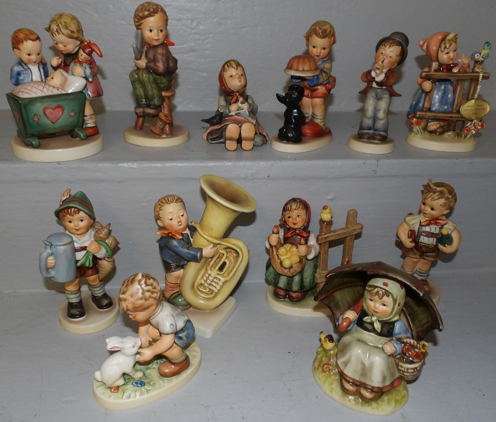 12 Hummel Figurines (1 of 6)