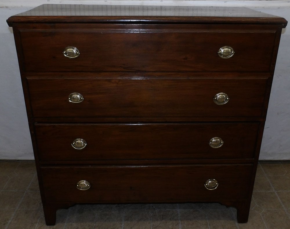 19th Century New England Pine Mule Chest (1 of 6)