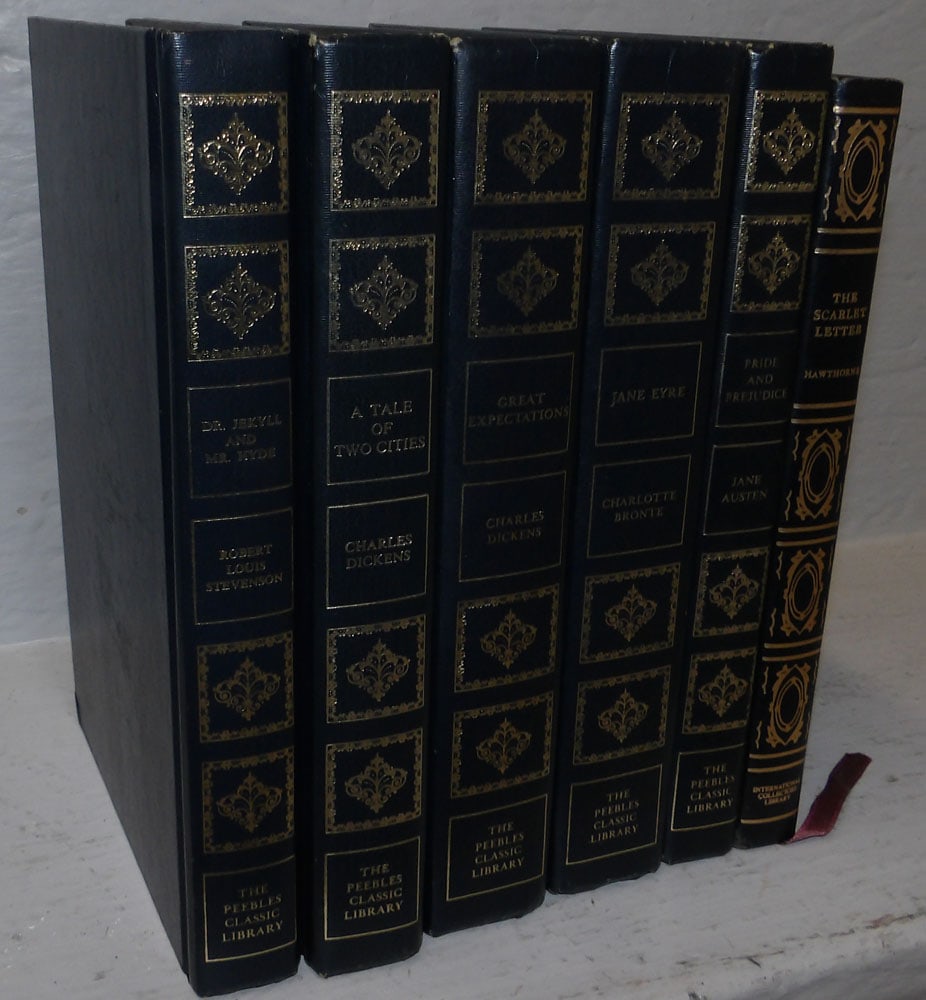 Six Decorative Books, (Peebles Library & International Collectors) (1 of 4)