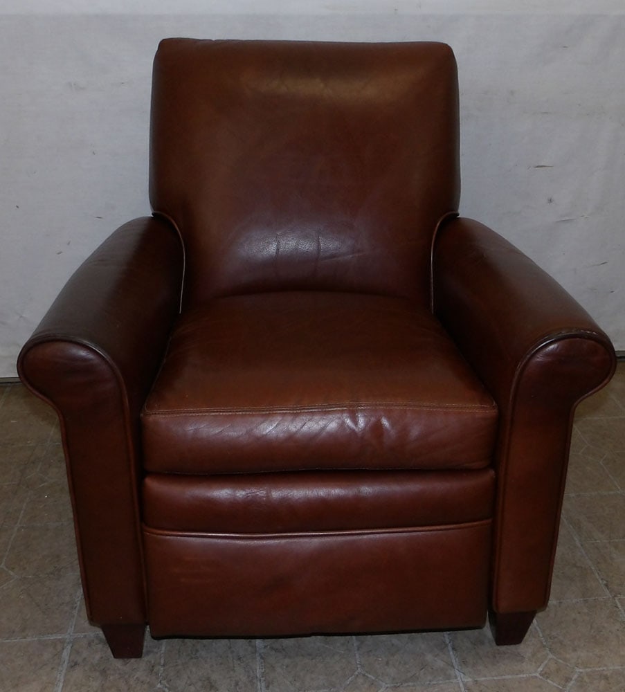 Brown Leather Recliner by Barcalounger (1 of 4)