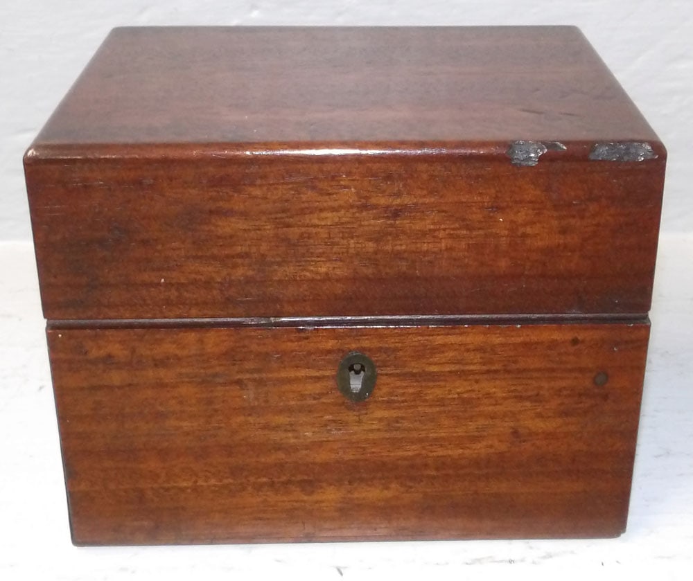 19th Century Mahogany Cellaret Box (1 of 3)