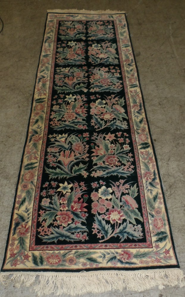 2' 6" by 8' 2" hand made Oriental runner (1 of 5)