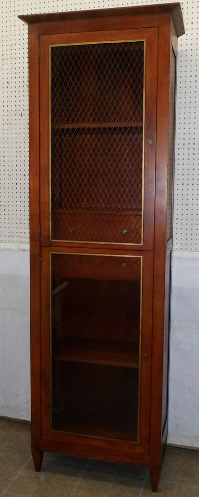 cherry 2 door cabinet by Baker (1 of 8)