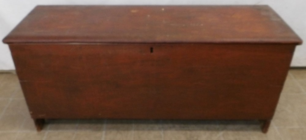 antique pine blanket chest (1 of 6)