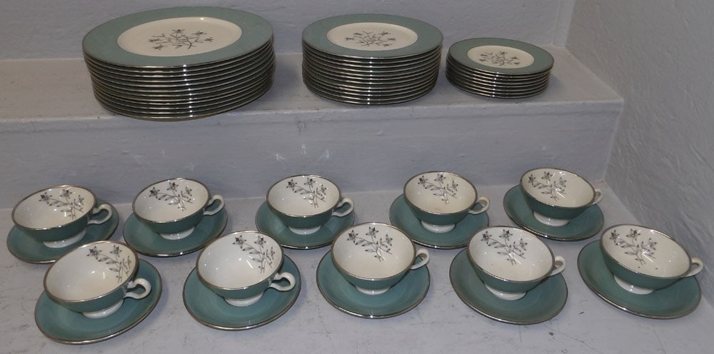 52 Pieces of Lenox China, "Kingsley" (1 of 5)