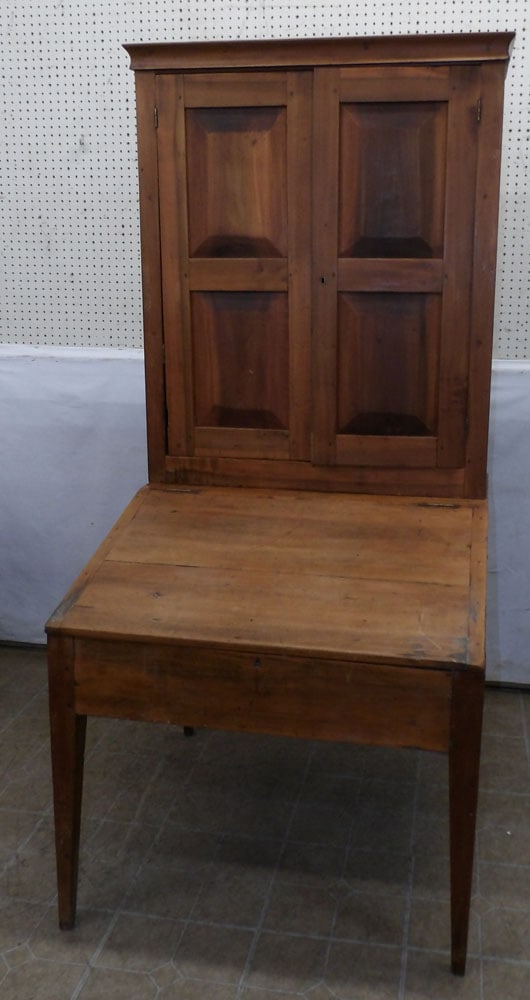 Antique Cherry Two Piece Plantation Desk (1 of 6)