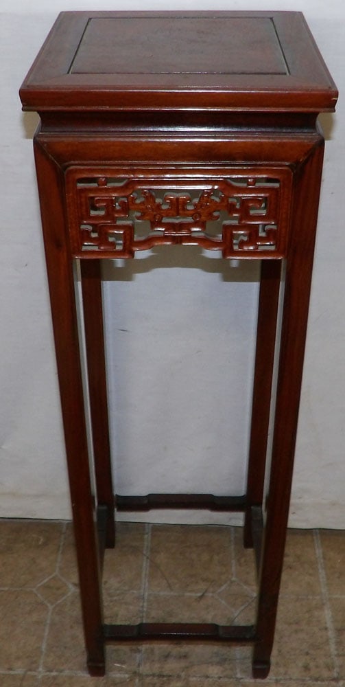 Oriental Rosewood Plant Stand (1 of 4)