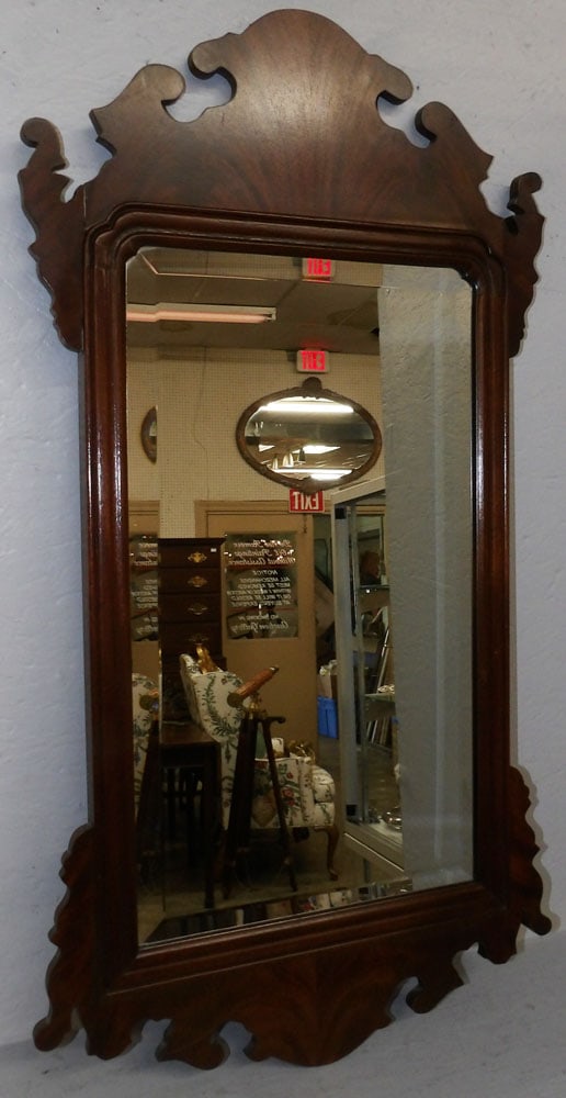 Mahogany Framed Mirror by Council Craftsman (1 of 5)