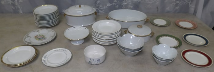 lot of porcelain items